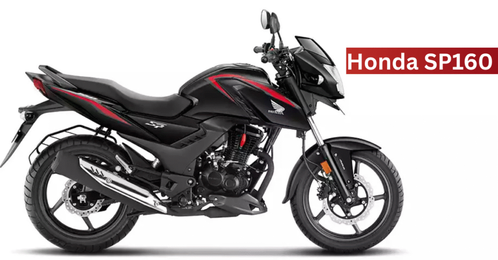 Honda SP160 बाइक का राइट साइड व्यू